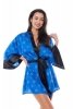 Damski szlafrok Aster Robe niebieski XS